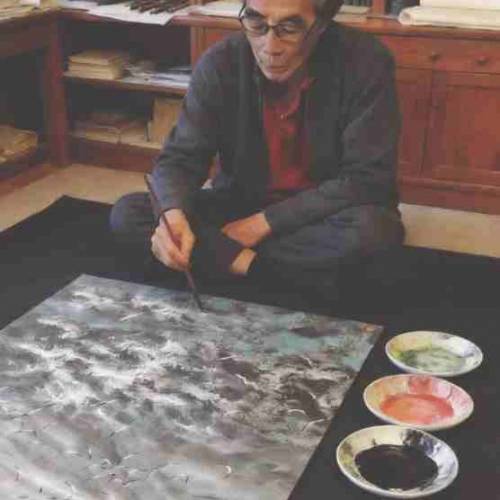 出售一張山水名家宋雨桂保真作品