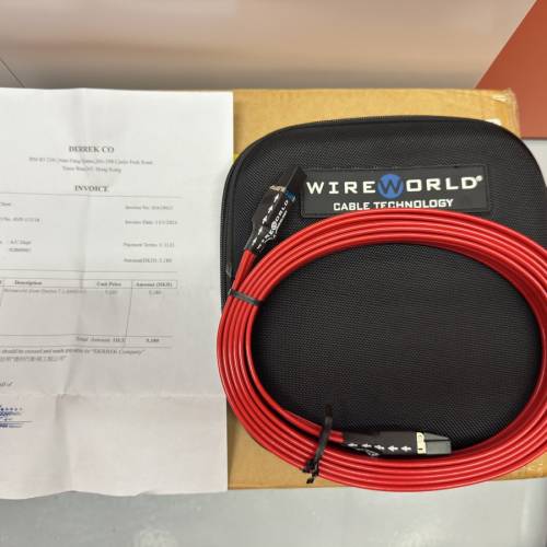 Wireworld 型號：Silver Electra 7 電源線 (1.5米，英國規格 U.K. 插頭)