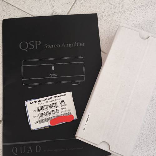 QUAD ELITE QSP 後級/功率放大器