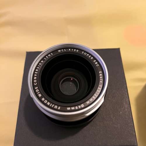 ♨️全新♨️ Fujifilm X100 廣角鏡 + 銀色遮光罩套裝」