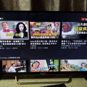 Sony索尼32吋LED全高清智能電視機 smart TV