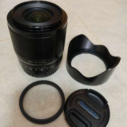 Tokina atx-m 23mm F1.4 鏡頭連磁吸濾鏡