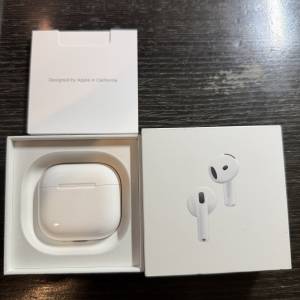 99%新Apple AirPods 4 Gen ANC主動消噪無線充電港版行貨地鐵站交收