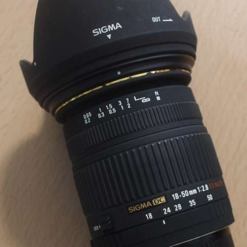 Sigma DC AF18-50mm f2.8 EX maco--- SA mount