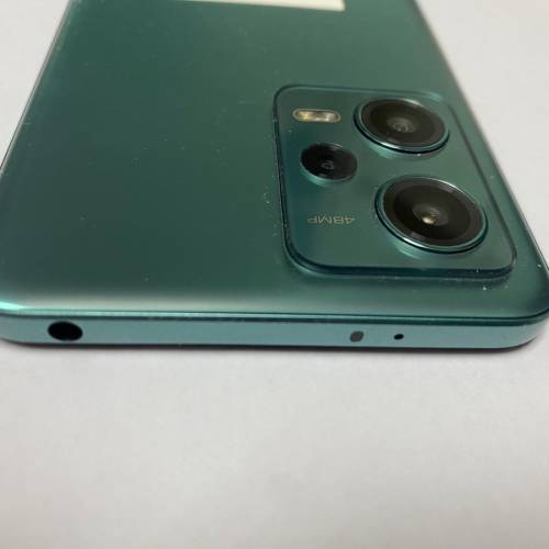 二手 99new小米Redmi Note 12 5G 香港版，256GB綠色 淨機跟透過保護套