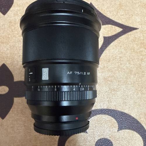 viltrox 75mm f1.2  fujifilm x mount