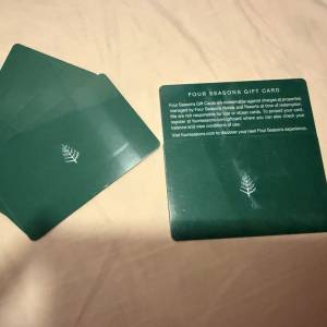 Four season 四季酒店 Gift Card 禮品卡 可訂房可消費 全球可用