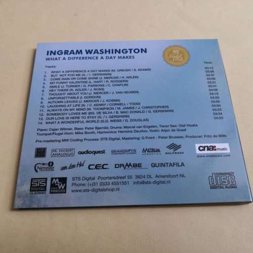 STS - INGRAM WASHINGTON 24k金碟