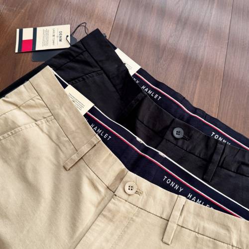 全新Tommy Hilfiger春夏新款男裝潮流經典兩色商務休閑通勤經典Tommy Hilfiger 短褲...