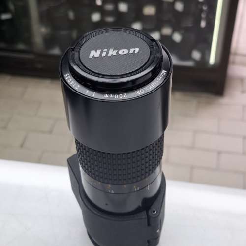 NIKON MACRO-NIKKOR 200MM F4 AiS MOUNT