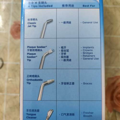 水牙線, 全新