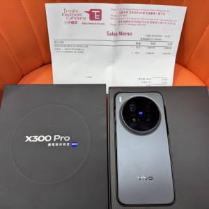 99%New Vivo X300 Pro 5G 16+1TB 黑色 國行 保養到2026年10月21日 有單 全有有盒有...