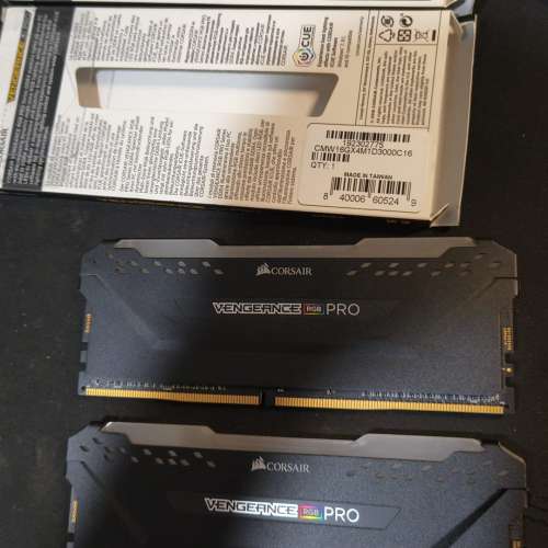 Desktop Ram Corsair 16GBx2 DDR4 3000 共32GB