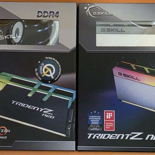 G.Skill Trident Z Neo RGB DDR4 CL18 64Gb Kit (32GB x2) x2