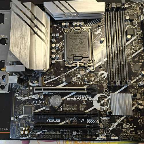 ASUS PRIME B760M-A WIFI (DDR5) Micro ATX主板 Socket 1700