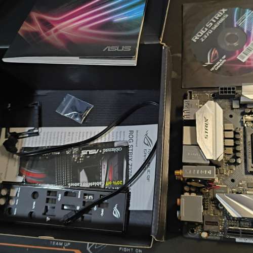 ITX主版 ROG STRIX Z370-I GAMING ITX主版 ((正版Window11Pro)) Socket 1151 支援8...