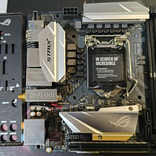 ITX主版 ROG STRIX Z370-I GAMING ITX主版 ((正版Window11Pro)) Socket 1151 支援8...