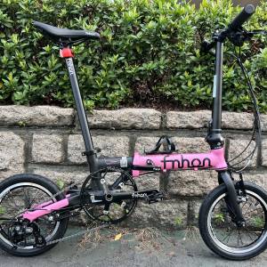 風行 FNHON 1402 二代 FGA 1403 鋁合金車架 外3速 14吋 折叠車 送叮叮水架前後蛙燈