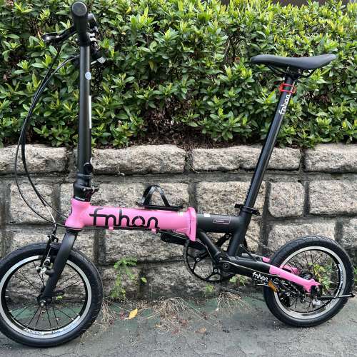 風行 FNHON 1402 二代 FGA 1403 鋁合金車架 外3速 14吋 折叠車 送叮叮水架前後蛙燈