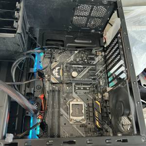 ASUS TUF B360M-PLUS GAMING ATX 電競主機板 (連背板) +飛馬DS900G 機箱 出售 HK$2...