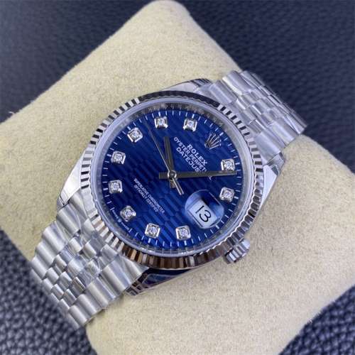 勞力士 Rolex 36mm VS datejust m126234-0057 藍面