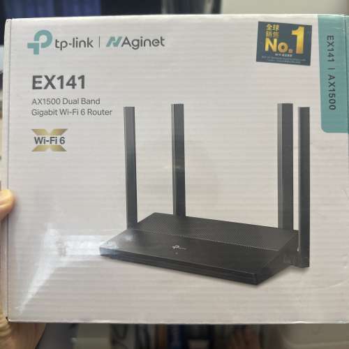 Tplink EX141 AX1500 Wi-Fi 6 路由器
