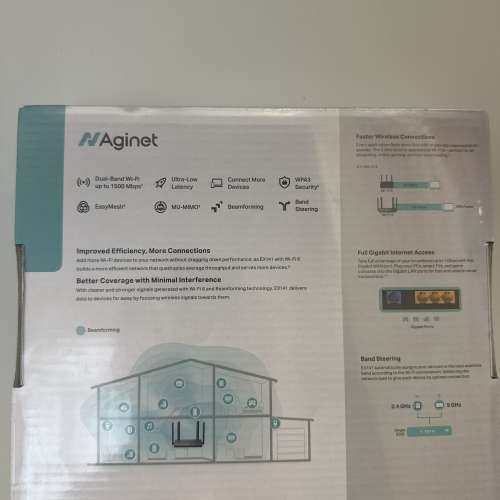 Tplink EX141 AX1500 Wi-Fi 6 路由器