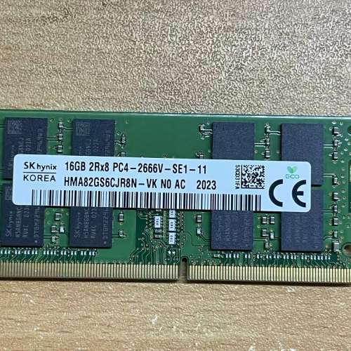 SK hynix DDR4 2666 16GB 手提電腦RAM