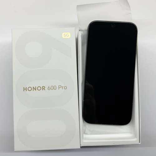 HONOR 600 Pro 5G 12GB + 512GB 手機 黑色 行貨