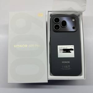 HONOR 600 Pro 5G 12GB + 512GB 手機 黑色 行貨