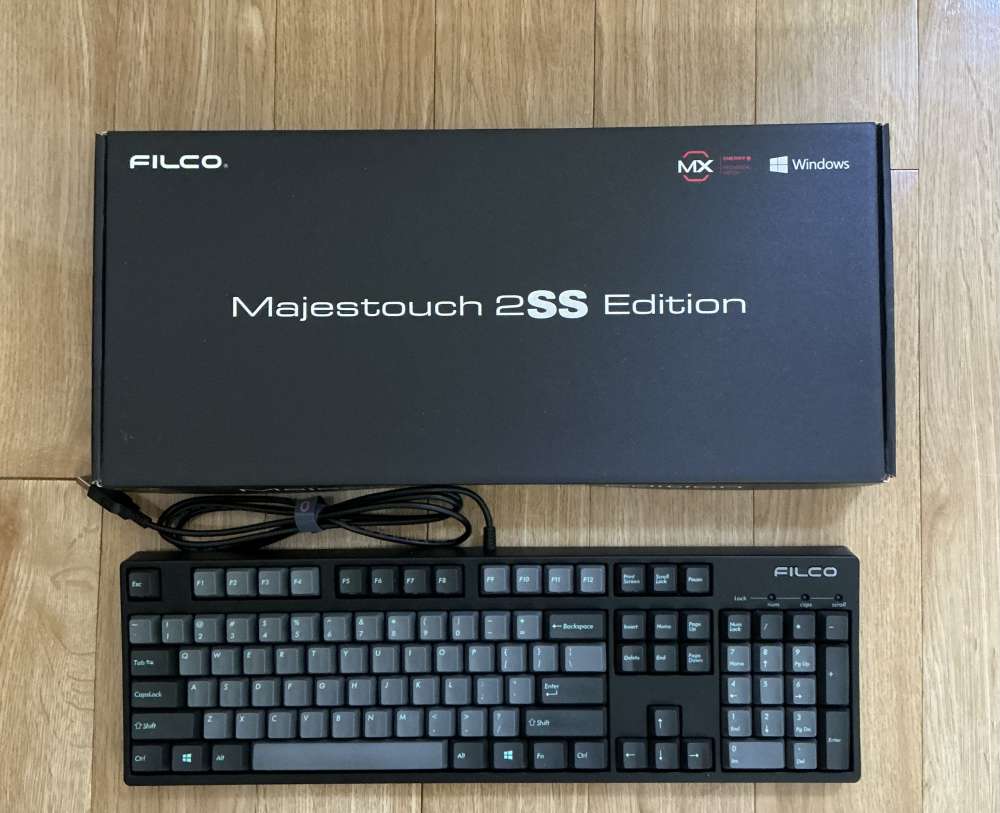 Filco Majestouch 2SS Edition (Cherry MX 銀軸) - 二手或全新鍵盤滑鼠