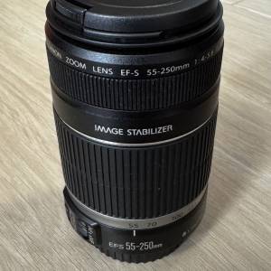 CANON EF-S 55-250MM F4-5.6 IS