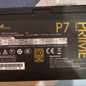 Great wall 長城 750W POWER SUPPLY PSU 火牛