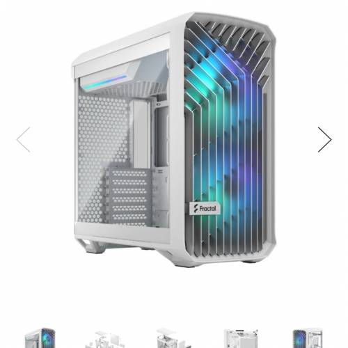 fractal-design Torrent Compact 白色RGB版機箱