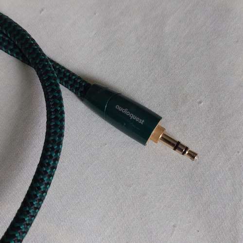 AudioQuest Evergreen 3.5mm 轉 2 RCA 音頻線 [0.6m (1 ft 11 in)]