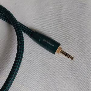 AudioQuest Evergreen 3.5mm 轉 2 RCA 音頻線 [0.6m (1 ft 11 in)]