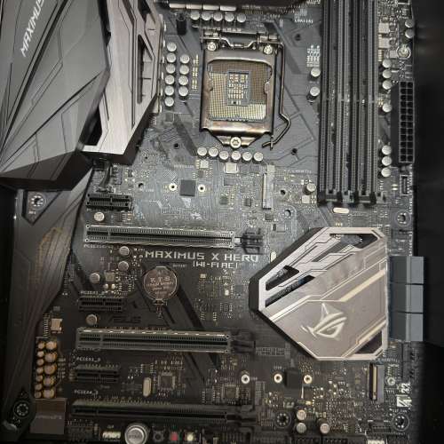 Intel i7-8700 + ASUS ROG Maximus X Hero WiFi AC Z370 主機板套裝｜未測試｜As-is