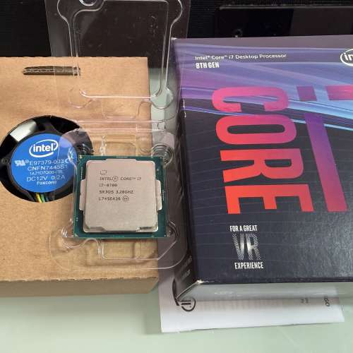 Intel i7-8700 + ASUS ROG Maximus X Hero WiFi AC Z370 主機板套裝｜未測試｜As-is
