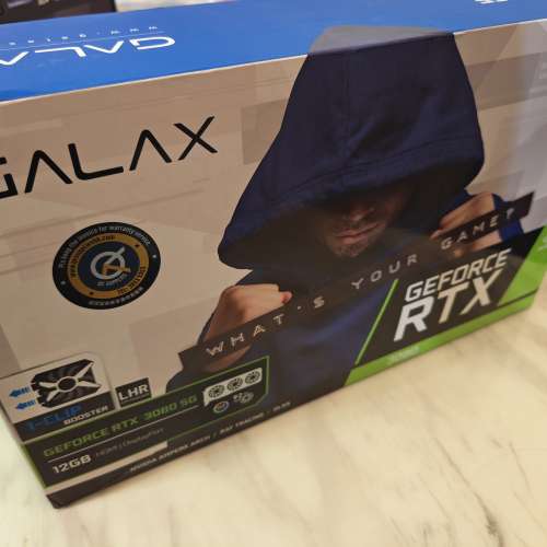 GALAX GeForce RTX 3080 SG 12GB 顯示卡