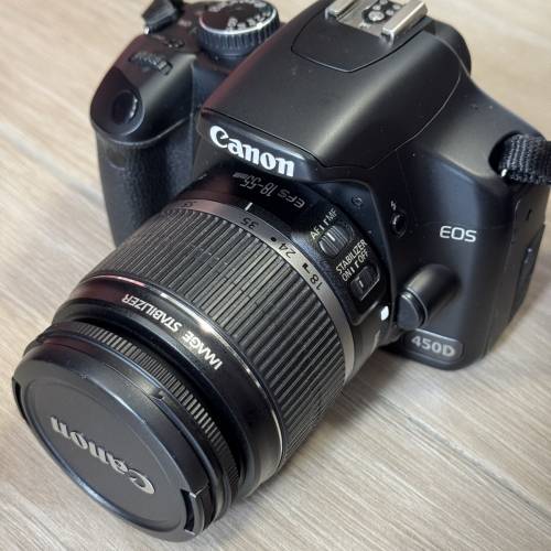 CANON EOS 450D + 18-55MM