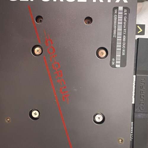 (有保)Battle-Ax Colourful GeForce RTX 4060 DUO 8GB