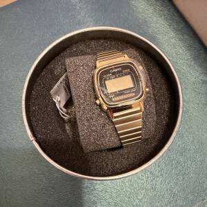 Casio LA670W 金色，全新，女裝手錶