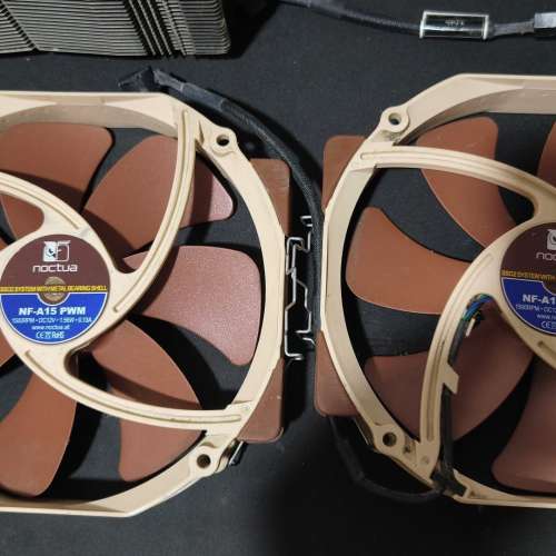 Noctua 貓頭鷹 NF-A15 PWM 140mm 風扇 X兩把