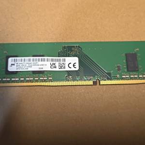美光 DDR4 3200 MHz 8GB Desktop Ram 單條