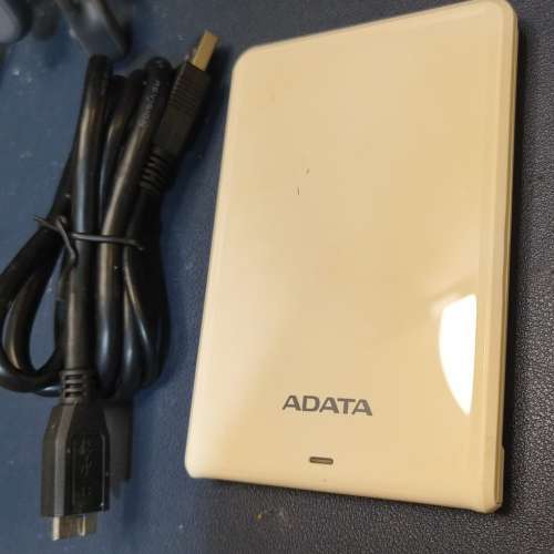 ADATA HV620S-1T 外接式硬碟 - 1TB White 白色