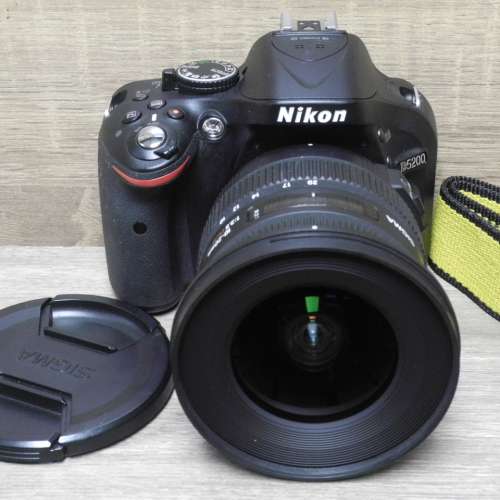 Nikon D5200 新淨机身 連 Sigma AF10-20mm f3.5 DC HSM