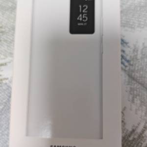 98% 原裝Samsung S24 Ultra Smart View Wallet Case 白