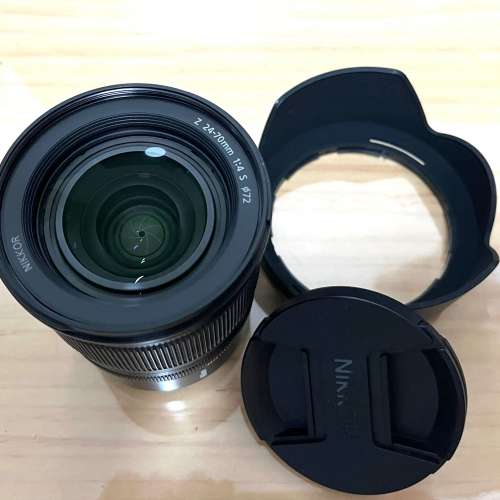 NIKON Z 24-70mm f/4 S 100% work 98% New 鏡身完好
