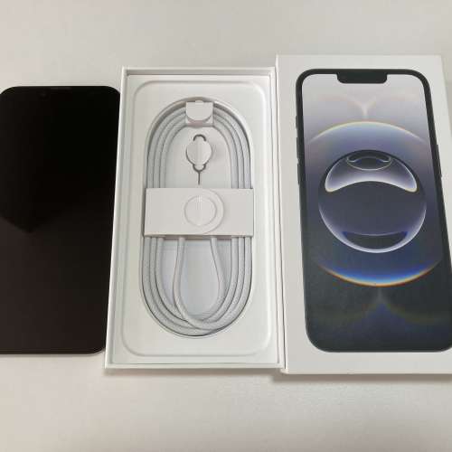 不議價港行 iPhone 16e 128gb 外觀全新 黑色 電池健康度100% 充電53次 AppleCare+ ...