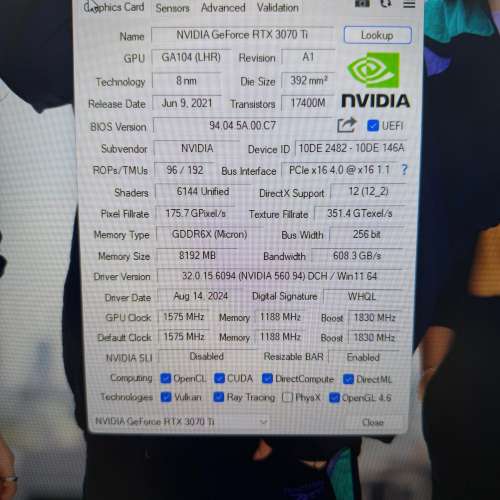 INNO3D GEFORCE RTX&trade; 3070 TI ICHILL X4